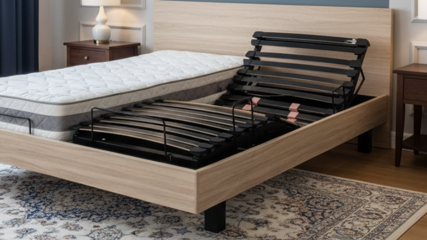 Sommier Lattes fixes 15cm 9 lattes larges peuplier massif (Section 24mm / 120mm) Épaisseur possible jusqu'à 25cm 4 masses d'angle hêtre massif avec insert de 8mm (5 pour le 160/200) Caisse peuplier massif origine France Section de caisse 27mm / 130mmCoiffe tendue viscose de Bamboo Coutil Bamboo Norme 100 - Oeko-Tex Toile de fond anti-poussière - 100% PES Issu de forêts françaises Suspension très ferme Compatible tout matelas Garantie 5 ans Fabrication Française  Corpulence dormeur = adultes Compatible tout type de matelas