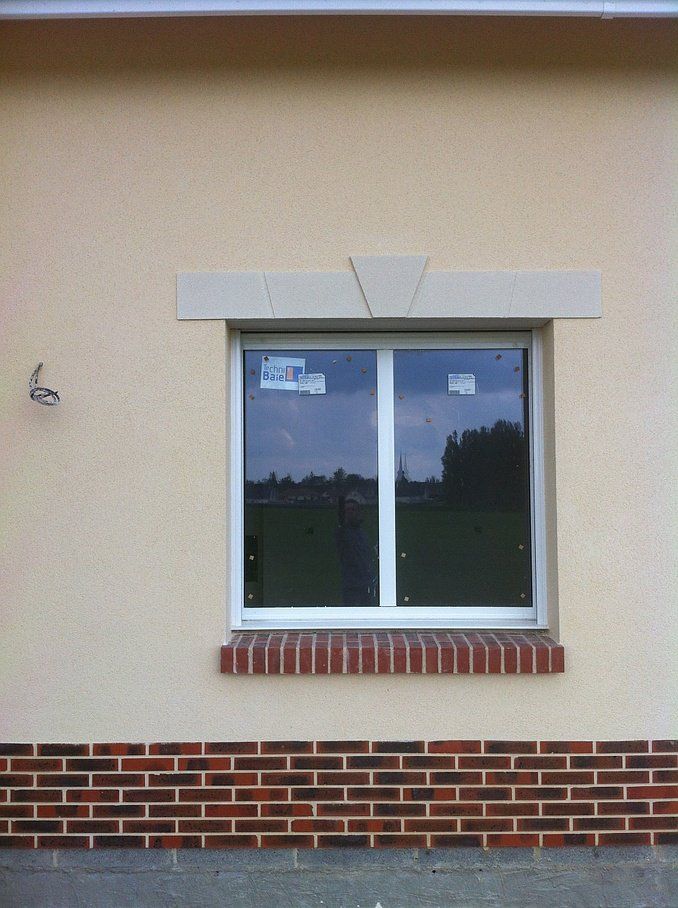Modénature de fenêtre réalisée par Simon Projection en Seine-Maritime