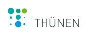 Das Thünen-Logo zeigt eine Grafik aus türkisfarbenen und grünen Punkten, die ein „T“ bilden, neben dem Wort „THÜNEN“.