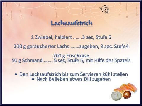 Thermomix-Rezept für Lachs-Aufstrich