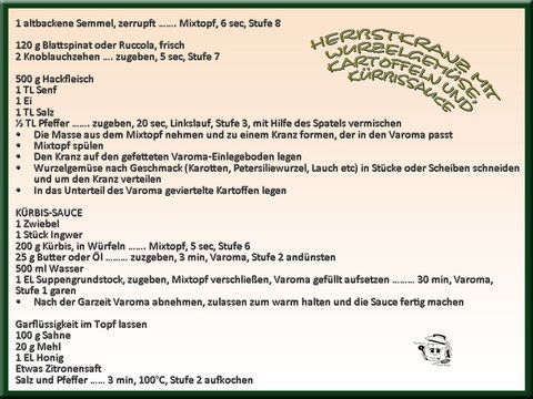 Rezept für Herbstkraut mit Wurzelgemüse, Kartoffeln und Soße, mit dem Thermomix.