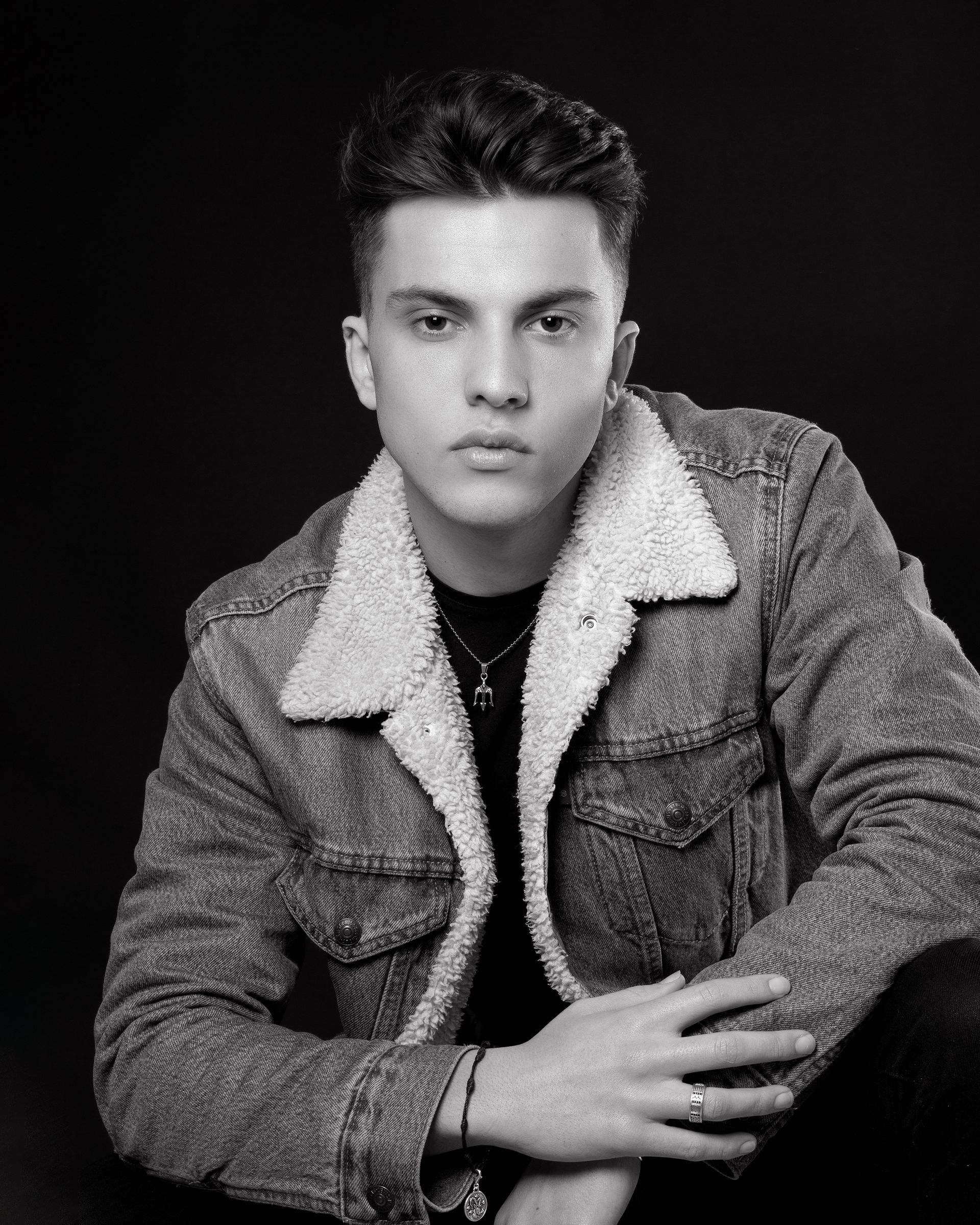 Photo en noir et blanc 