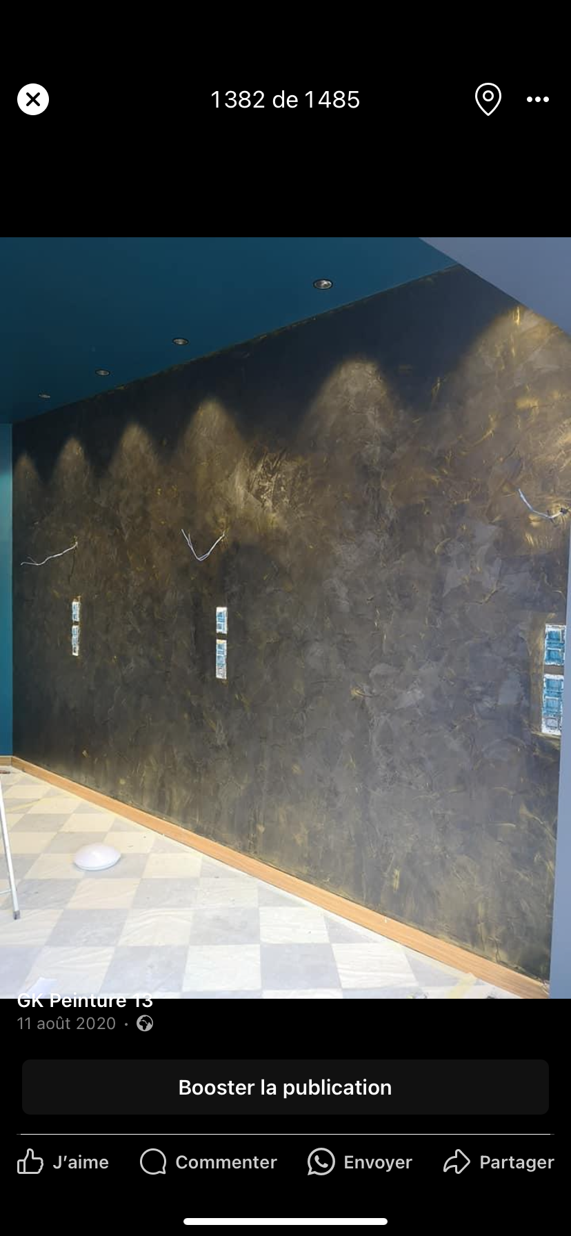 Préparation d'un mur à rénover