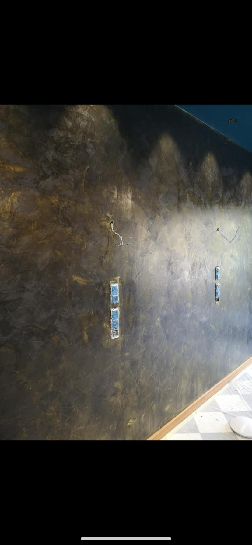 Mur intérieur à rénover