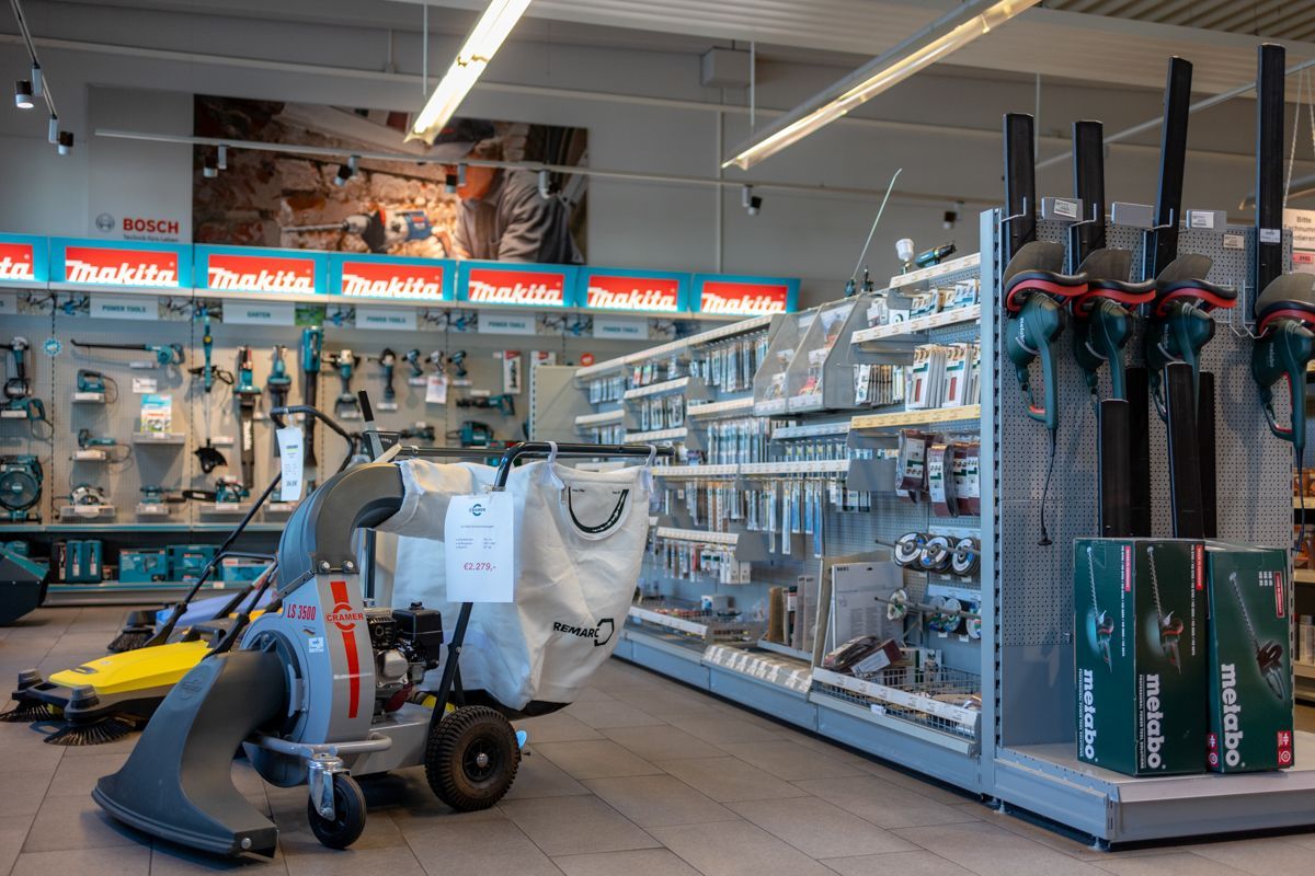 Ein Laden voller Werkzeuge