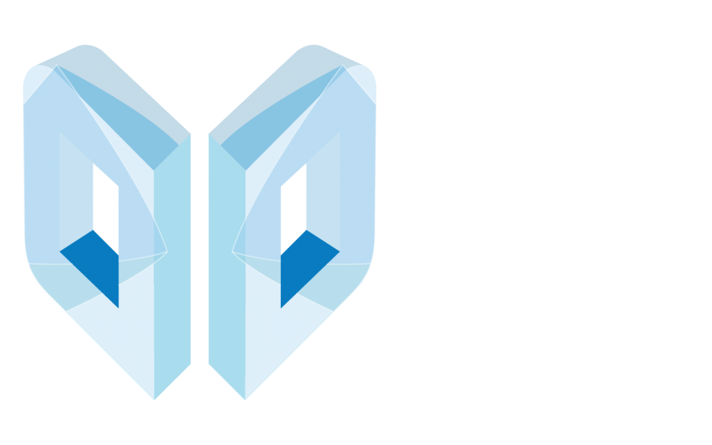 Due forme cristalline stilizzate blu e bianche che si specchiano, ricordando ali o occhi astratti.