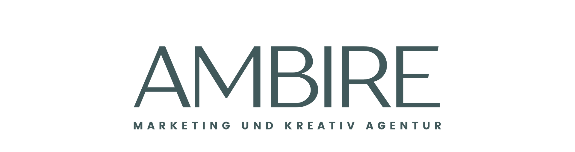A logo for ambire marketing and kreativ agentur