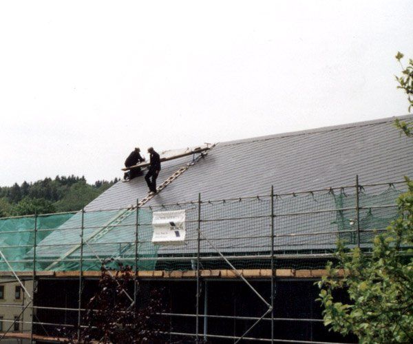 Dach der Firma Busch Ramona