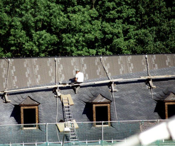 Dachrenovierung der Firma Busch Ramona