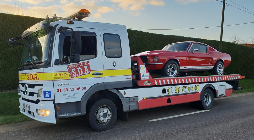 Remorquage véhicule de collection