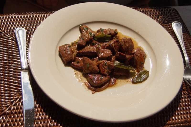 Kalbsleberli mit Butter und Salbei vom Restaurant Ochsen Michael