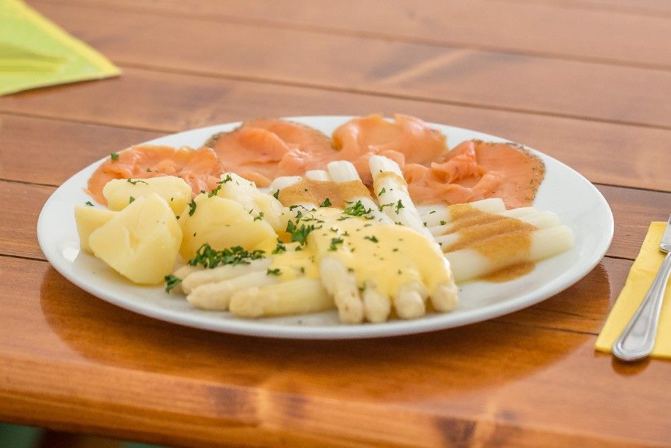 Spargel mit Kartoffeln