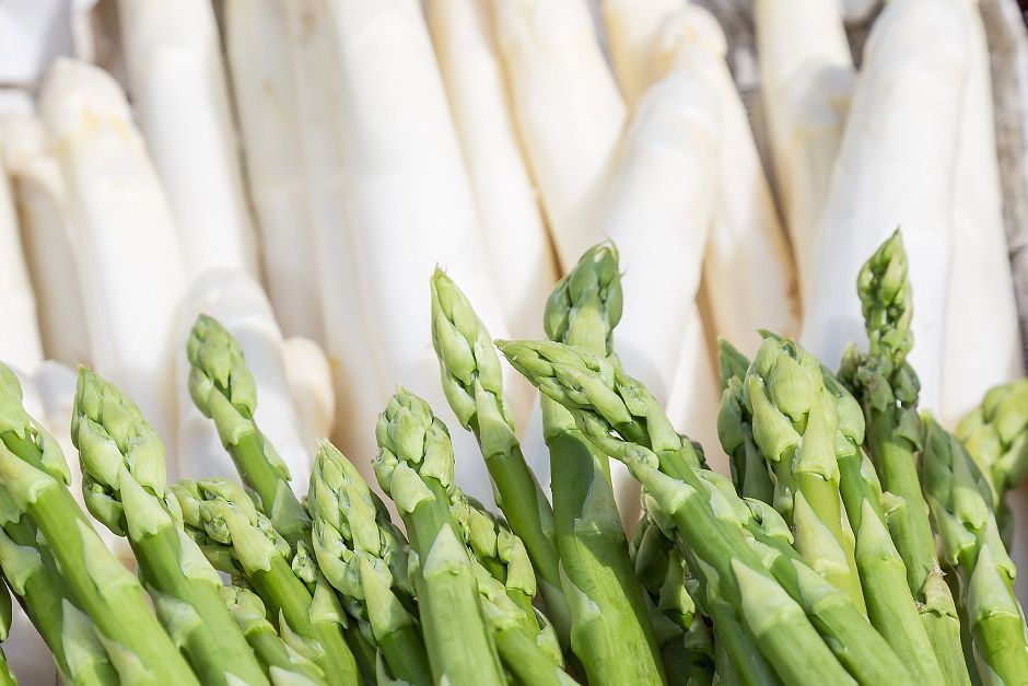 Frischer Spargel