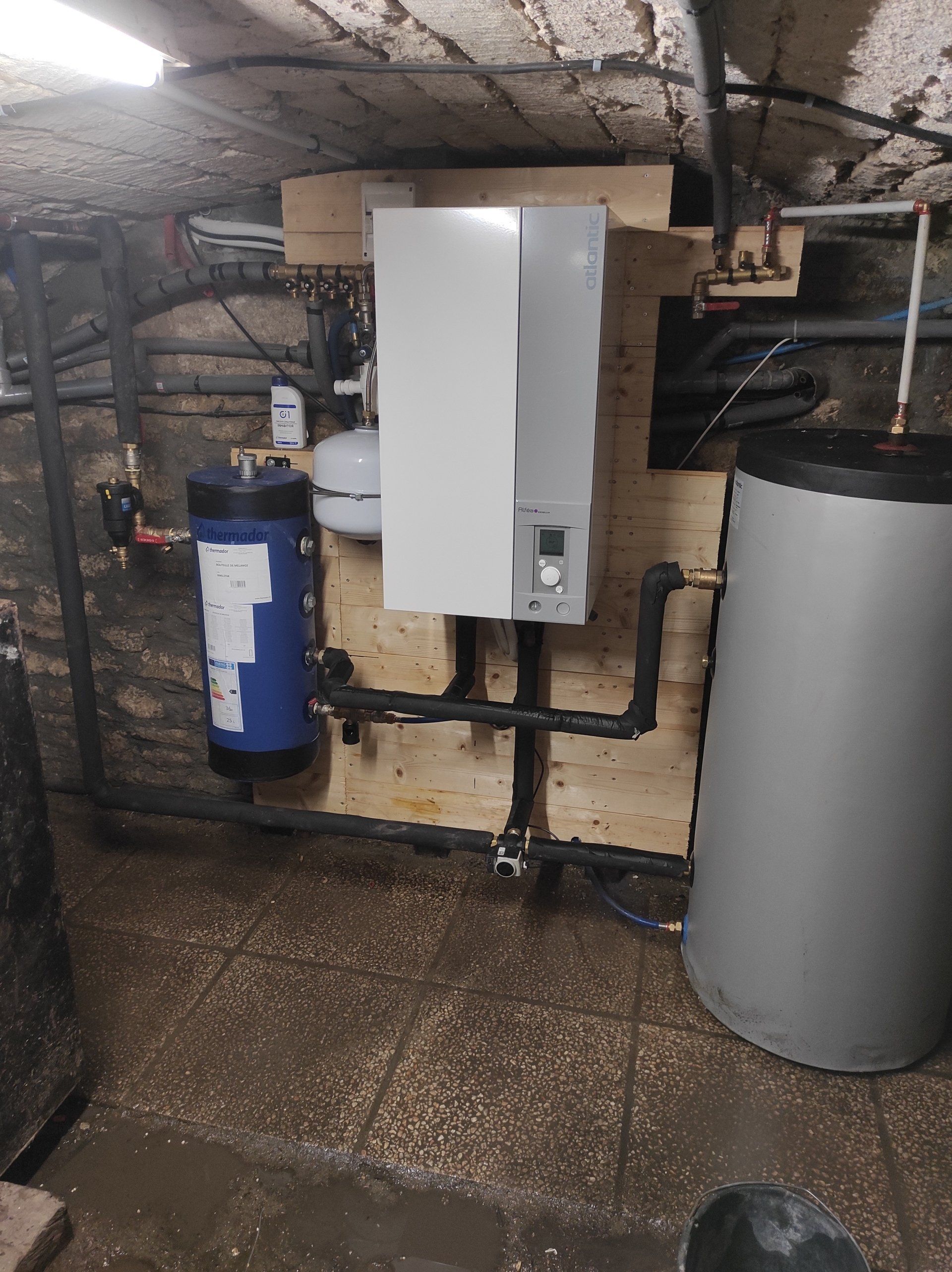 Pompe à chaleur Atlantic intérieur