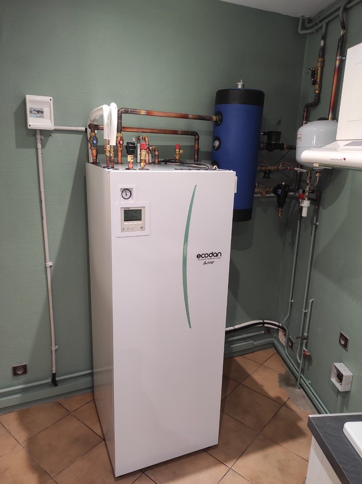 Pompe à chaleur grande capacité