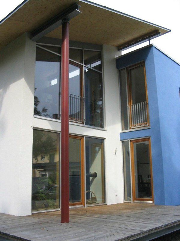 Fensterfront eines Gebäudes