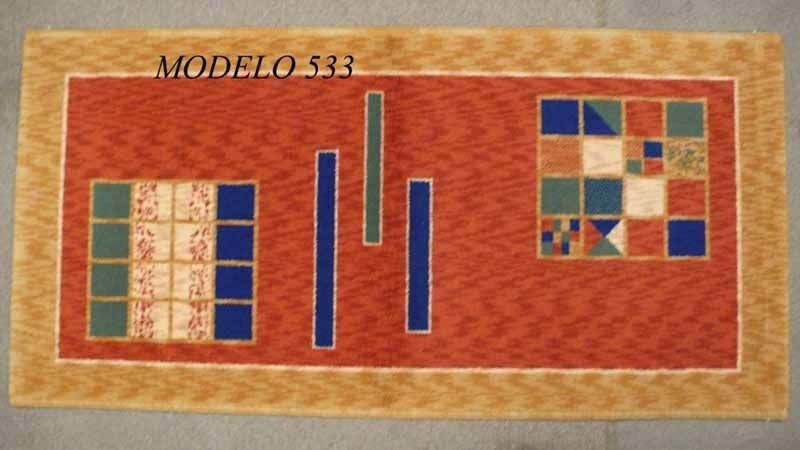 Una alfombra que dice modelo 533