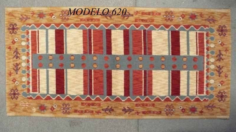 Una alfombra con la palabra modelo