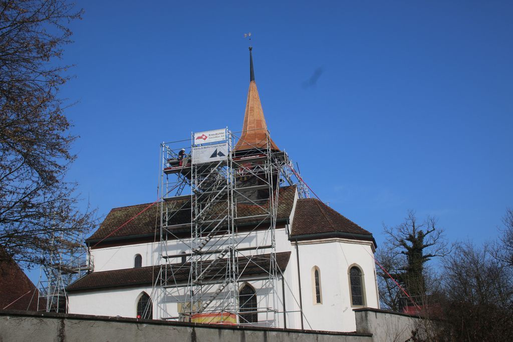 Sanierung Kirchturm Wynau