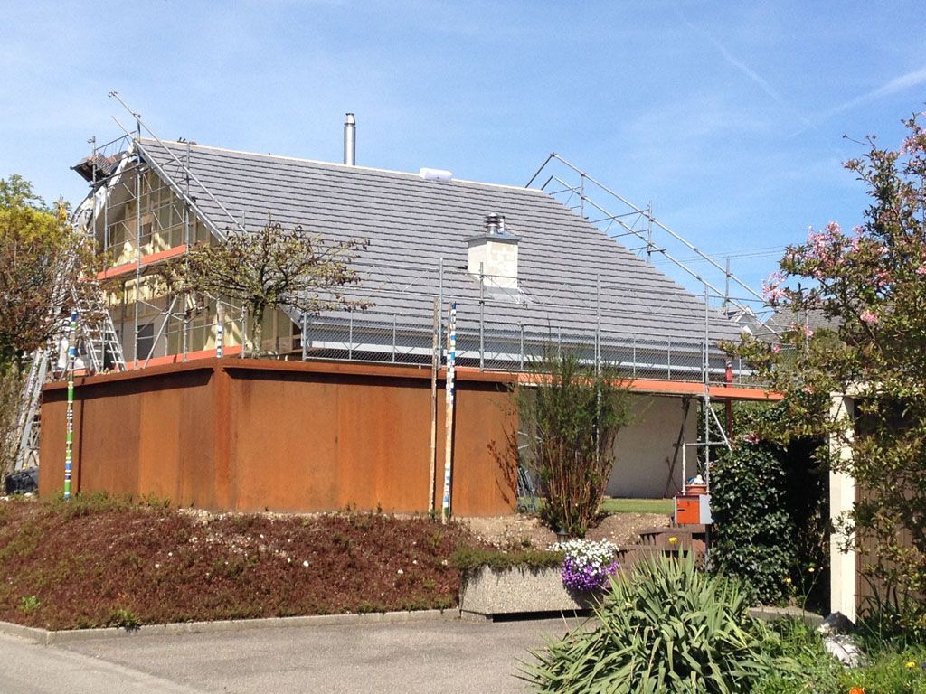 Dach- und Fassadensanierung Aarwangen