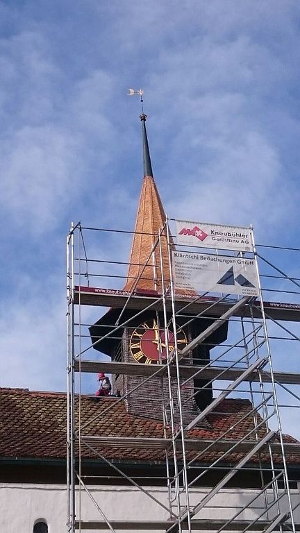 Sanierung Kirchturm Wynau