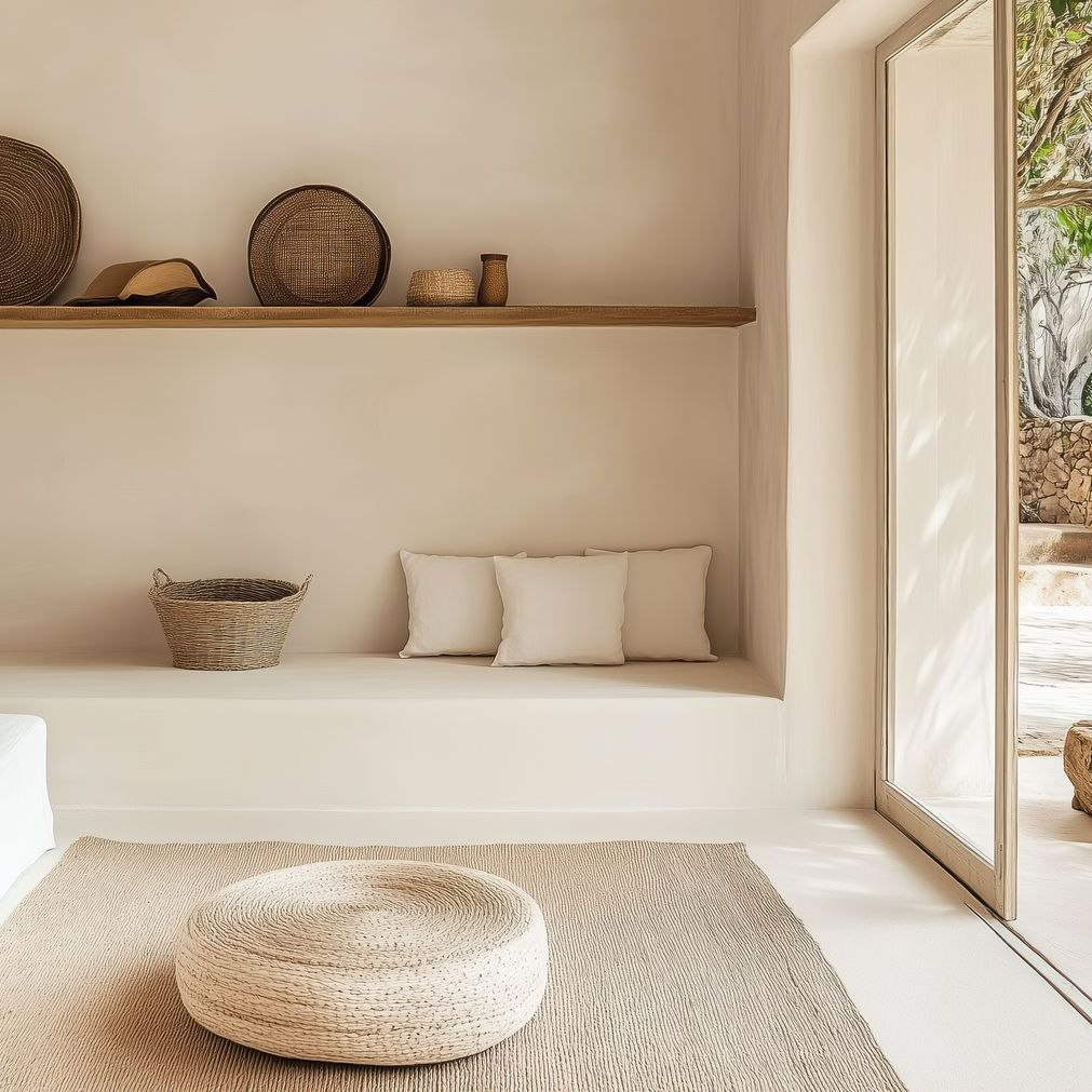 Intérieur d'une maison moderne.