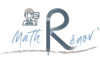 Logo de Math Renov'.