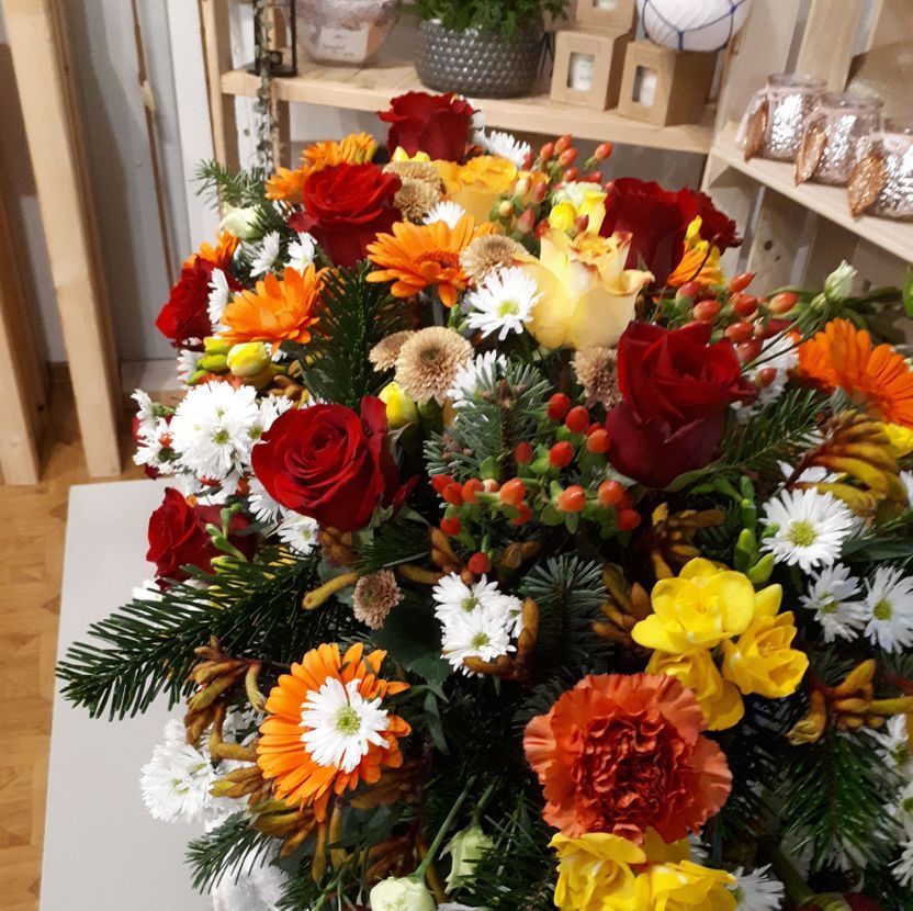 arrangement floral - Au Potager