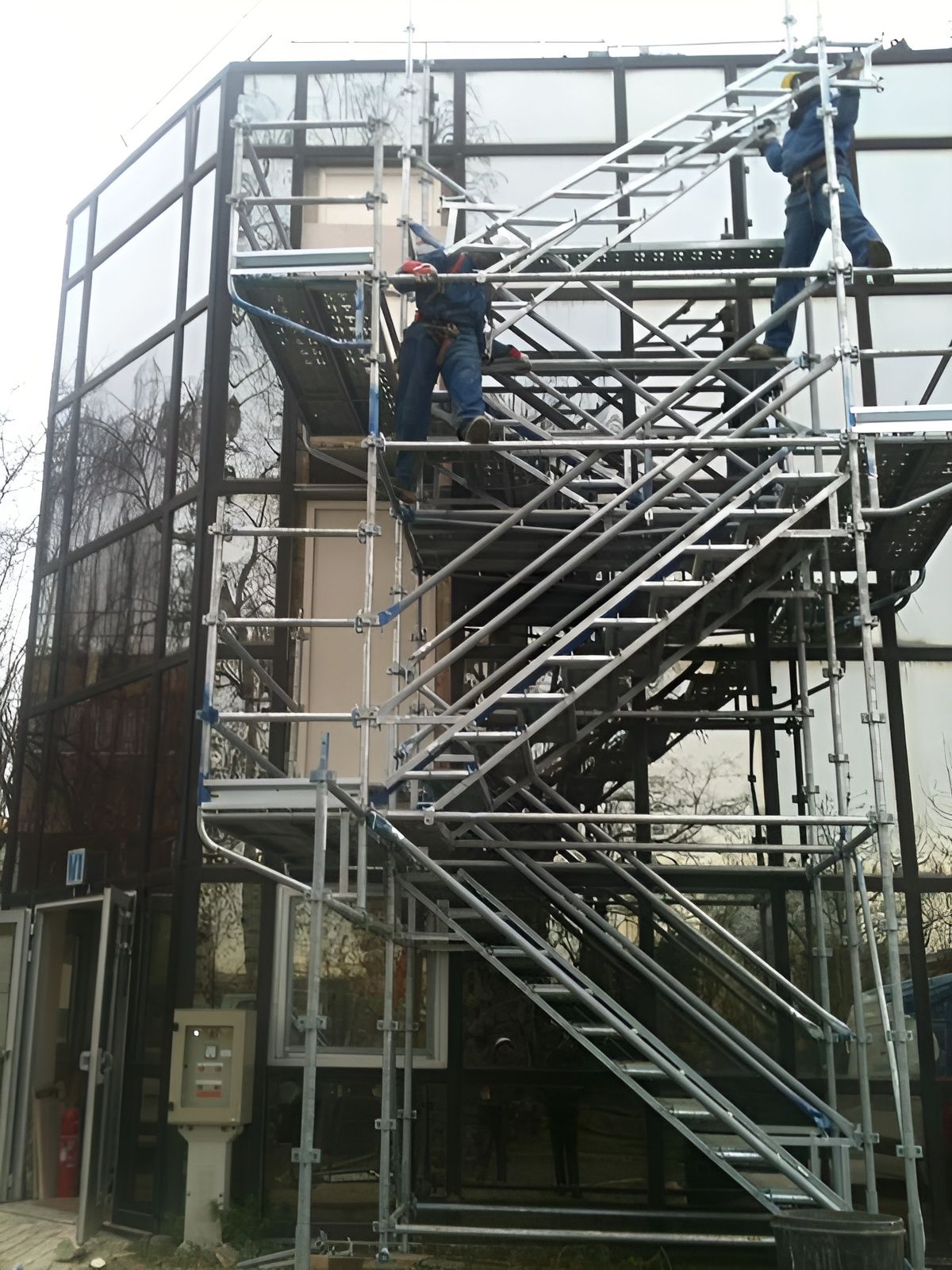 Échafaudage escalier