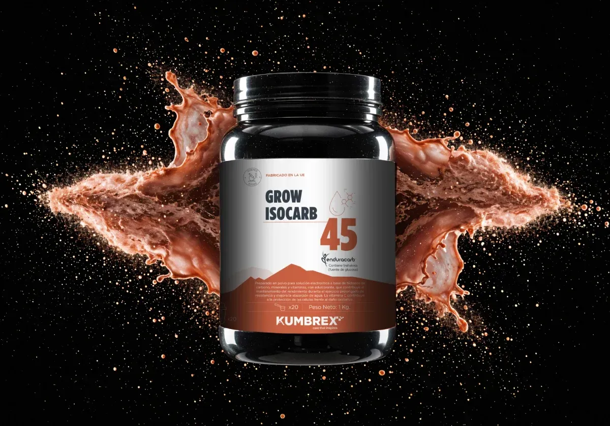 Kumbrex etiqueta de producto dise&ntilde;ada por Cris