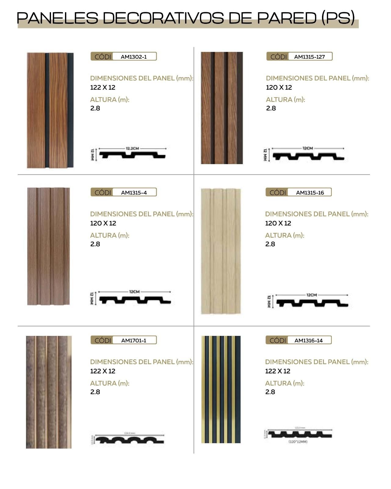 Un catálogo de productos