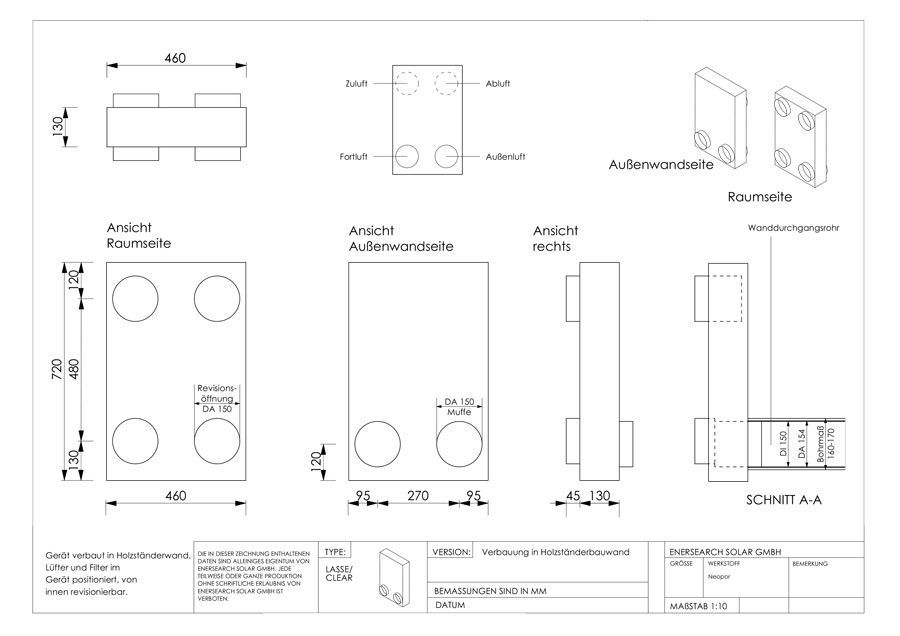 Eine Schwarzweißzeichnung eines Tisches und von Stühlen.