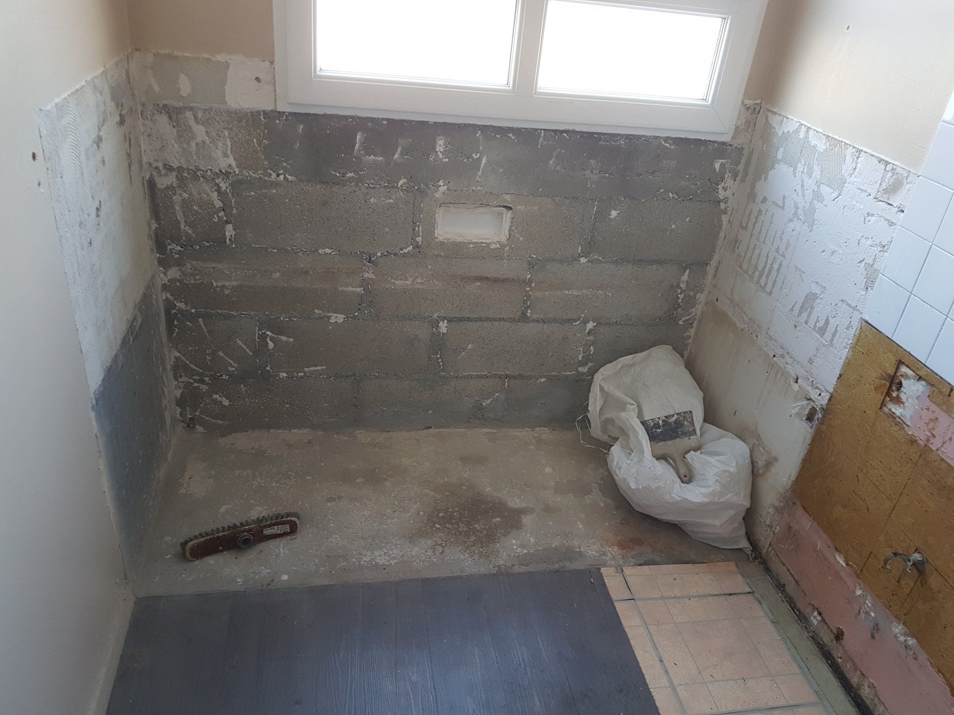 Suppression baignoire