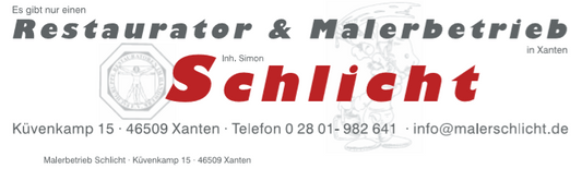 Logo Restaurator & Malerbetrieb Schlicht