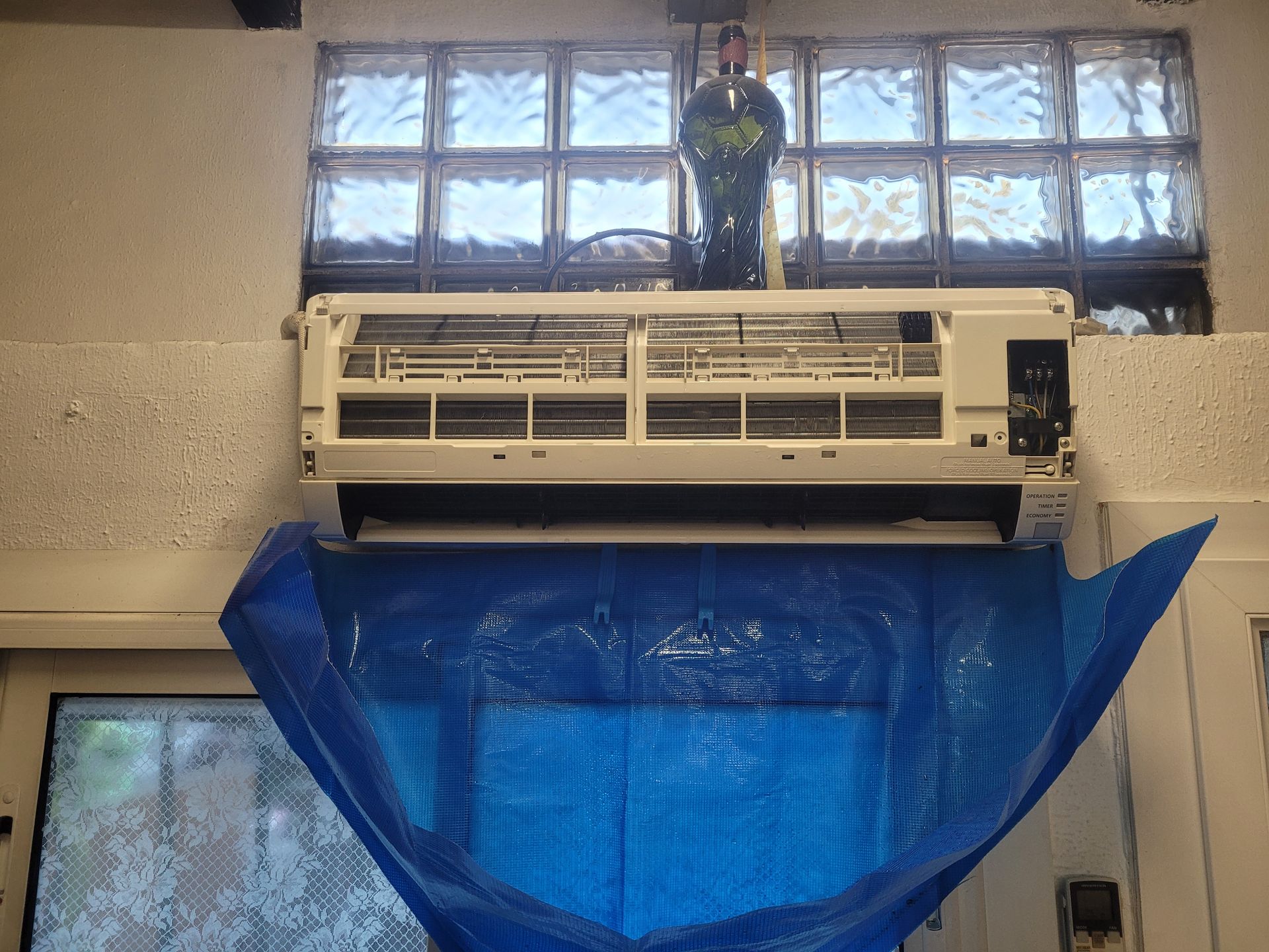 Climatisation après un nettoyage