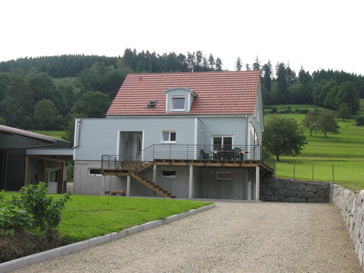 Terrasse et garde corps de maison