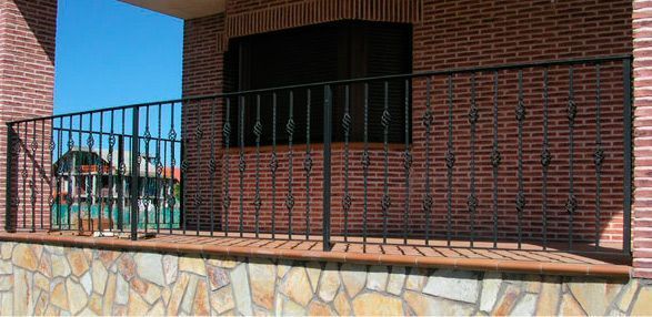 Balcón en hierro