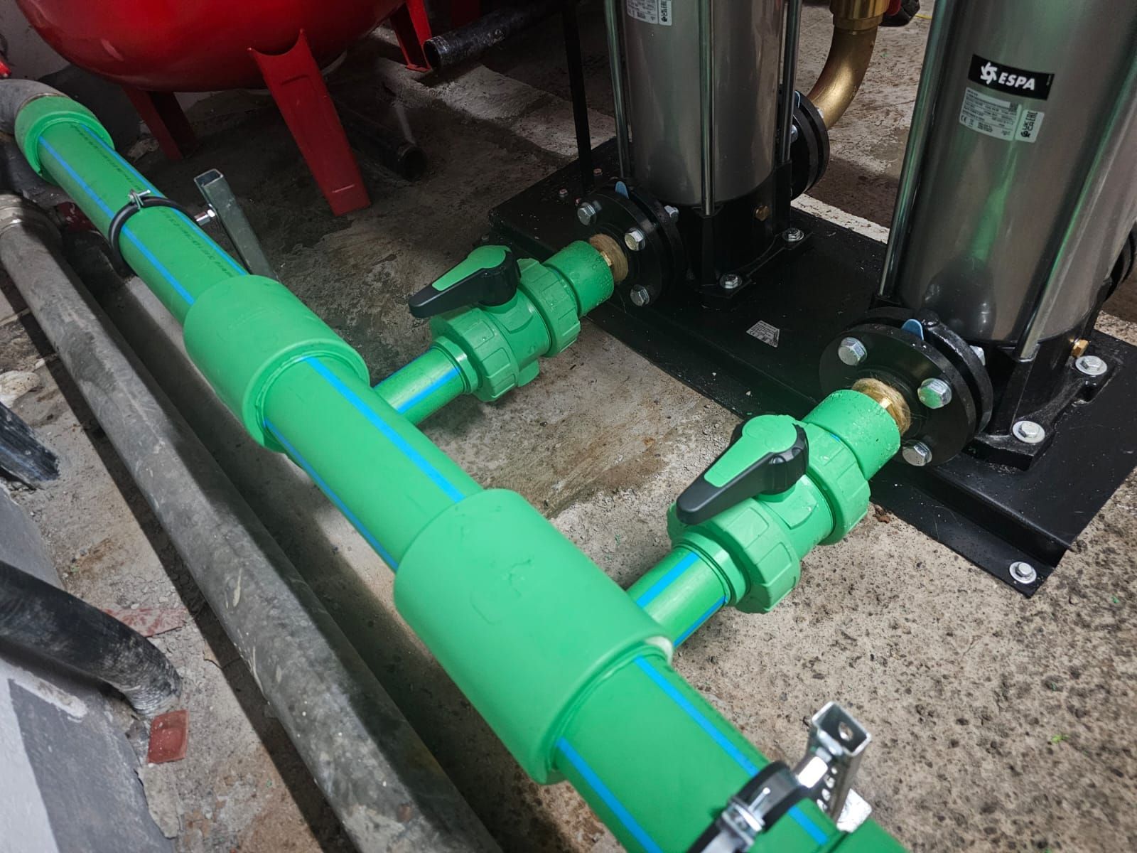 fontaneria de agua potable