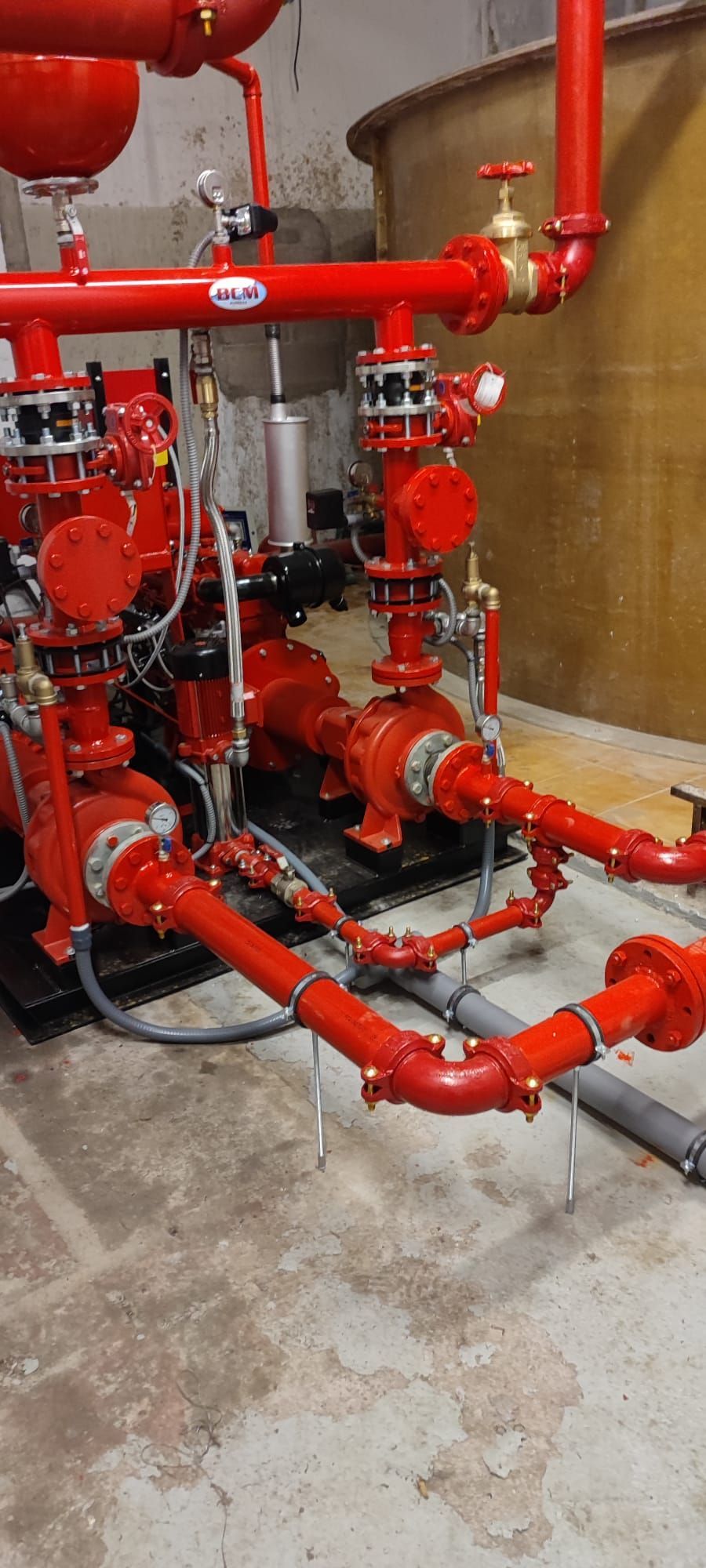 equipos de extinción de incendios