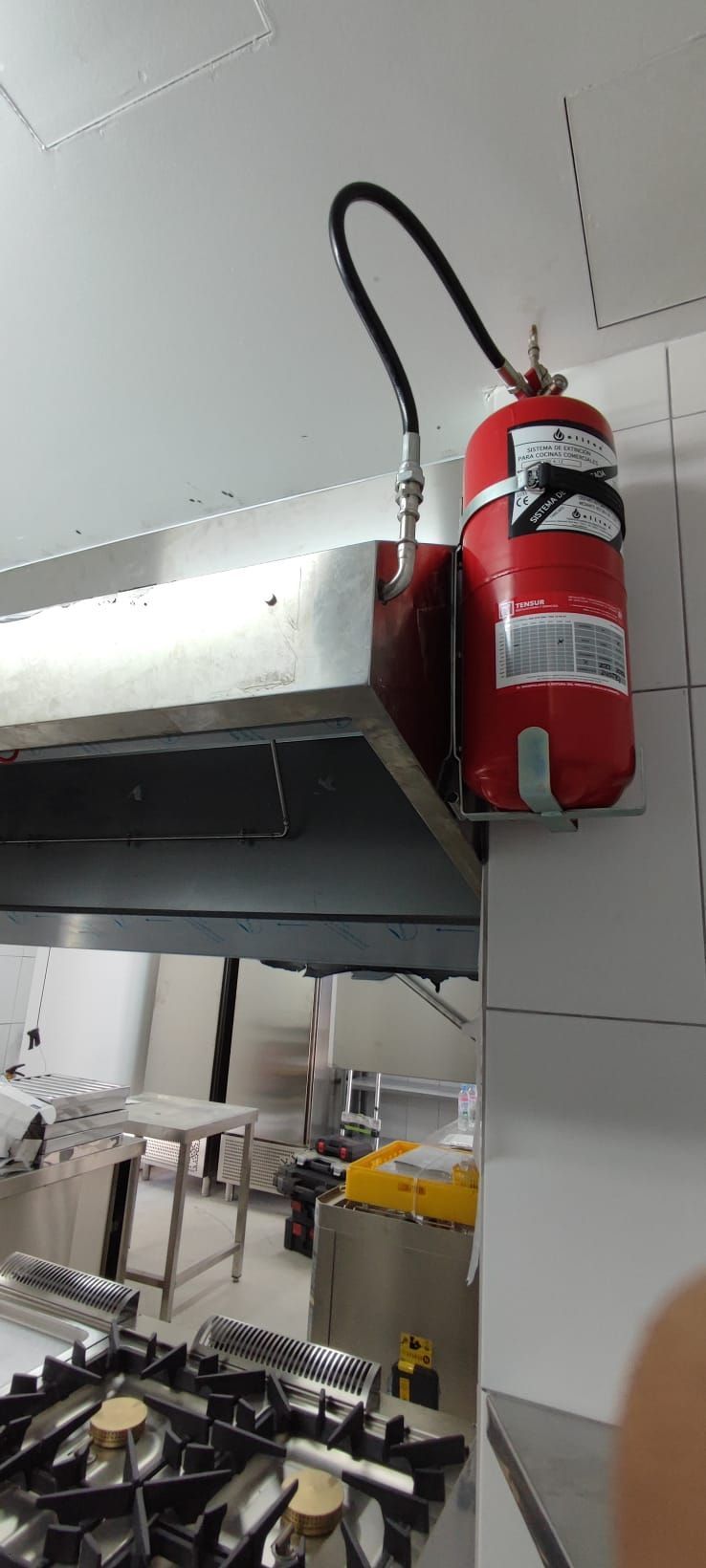 extinciones automáticas de campana de extinmer