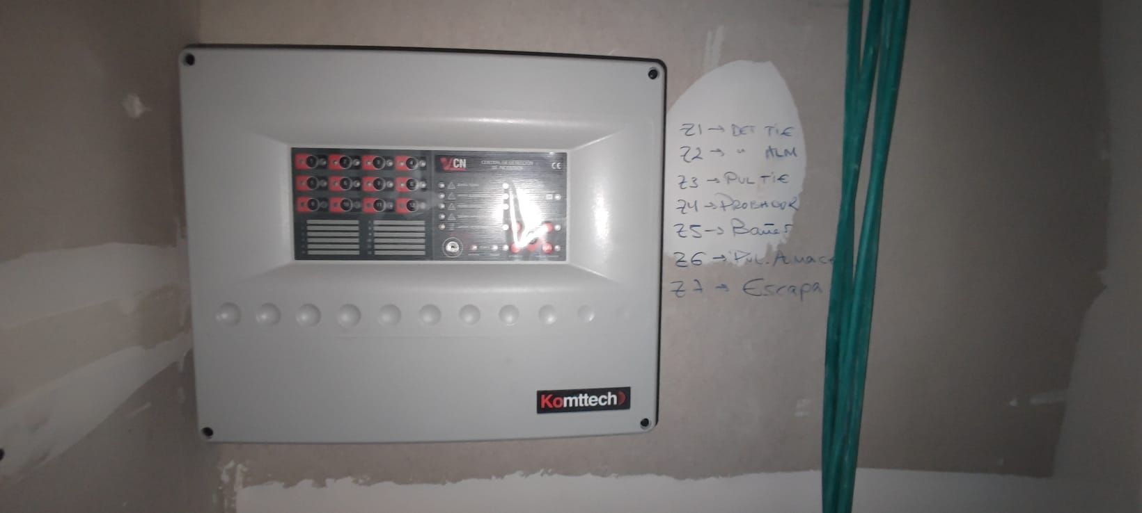 sistemas de detección de incendios