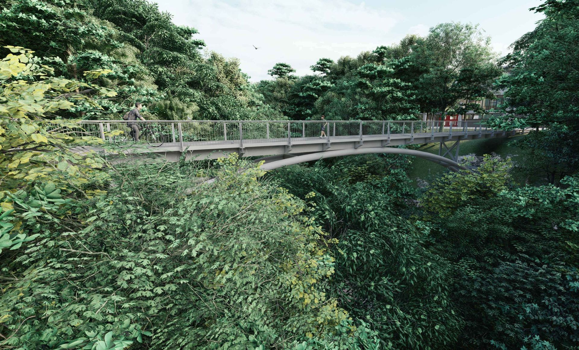 Passarelle Morbio Vacallo - Chiesa & Partners SA