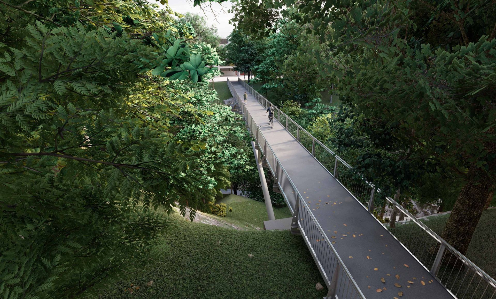 Passarelle Morbio Vacallo - Chiesa & Partners SA