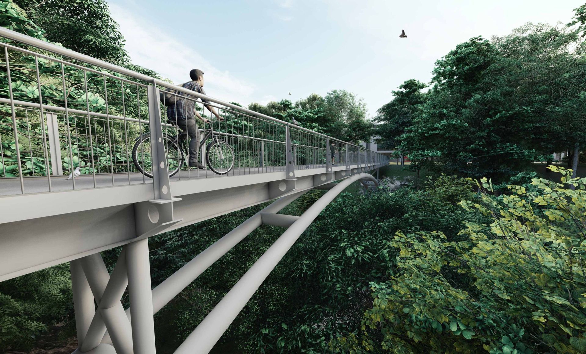 Passarelle Morbio Vacallo - Chiesa & Partners SA