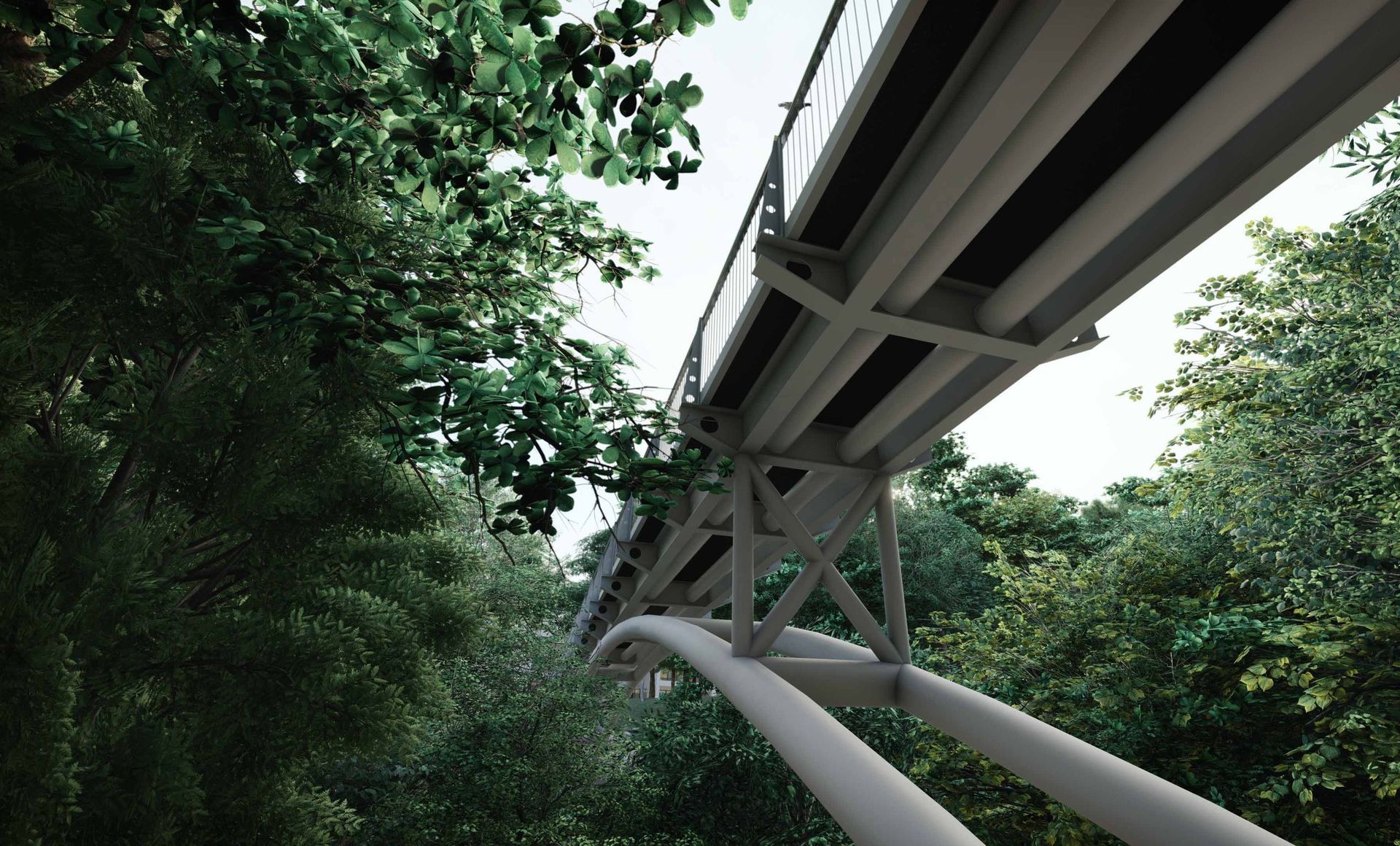 Passarelle Morbio Vacallo - Chiesa & Partners SA