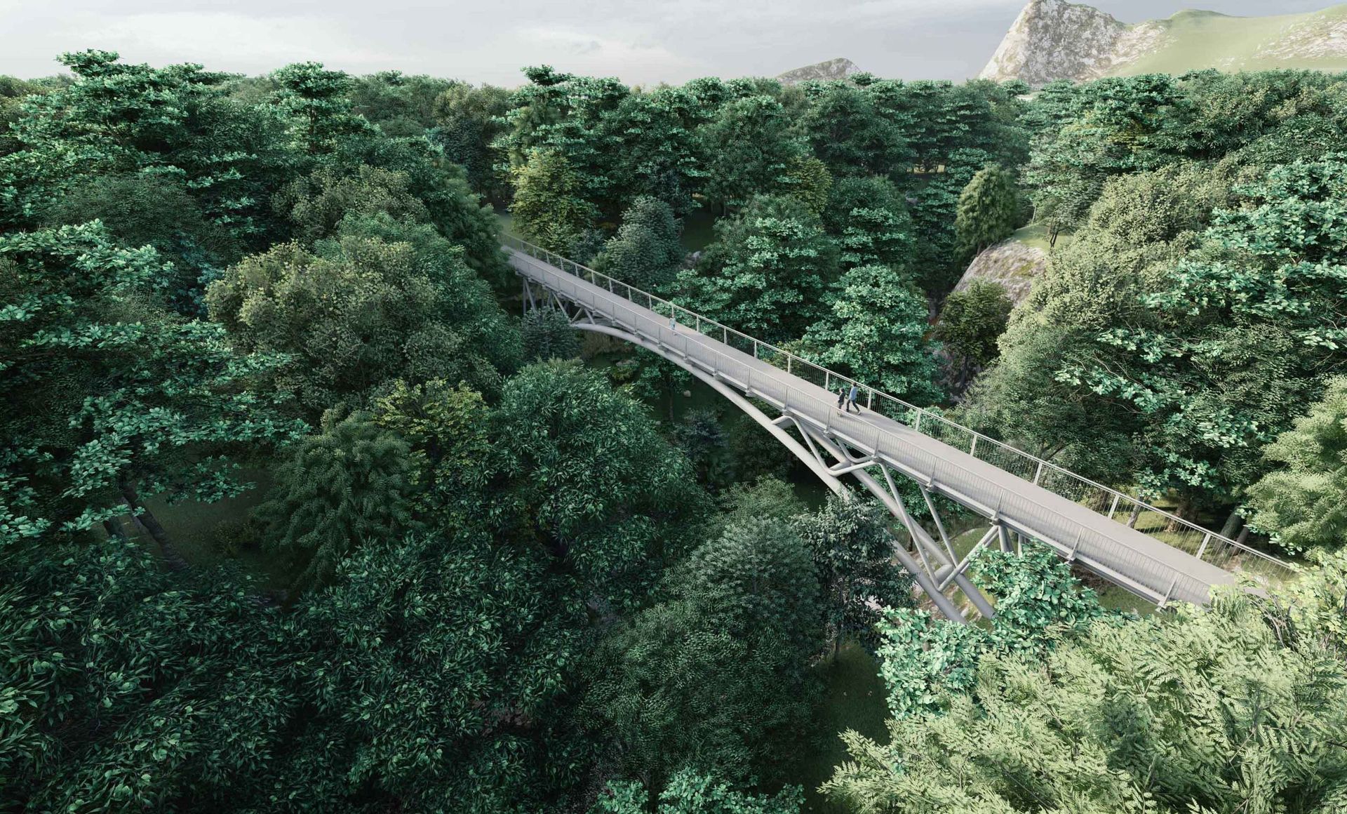 Passarelle Morbio Vacallo - Chiesa & Partners SA