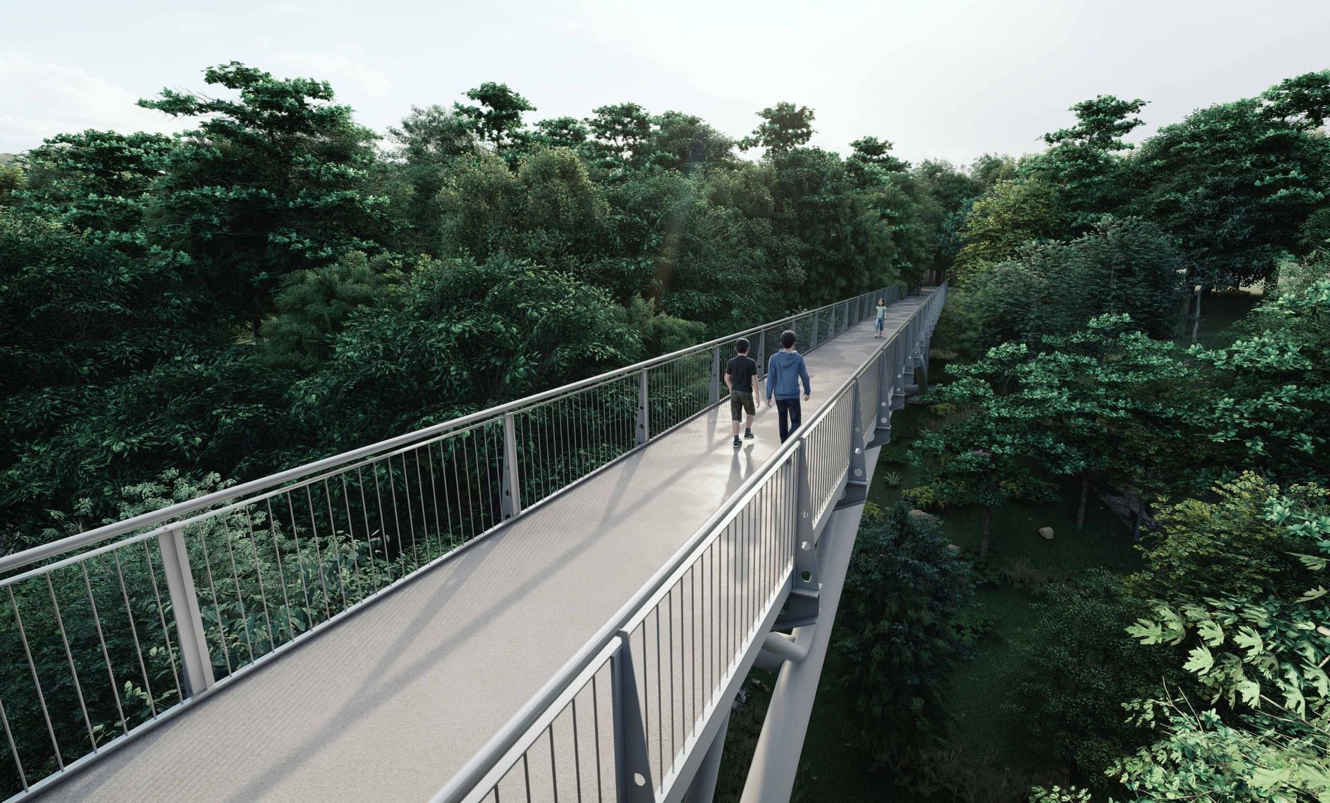 Passarelle Morbio Vacallo - Chiesa & Partners SA