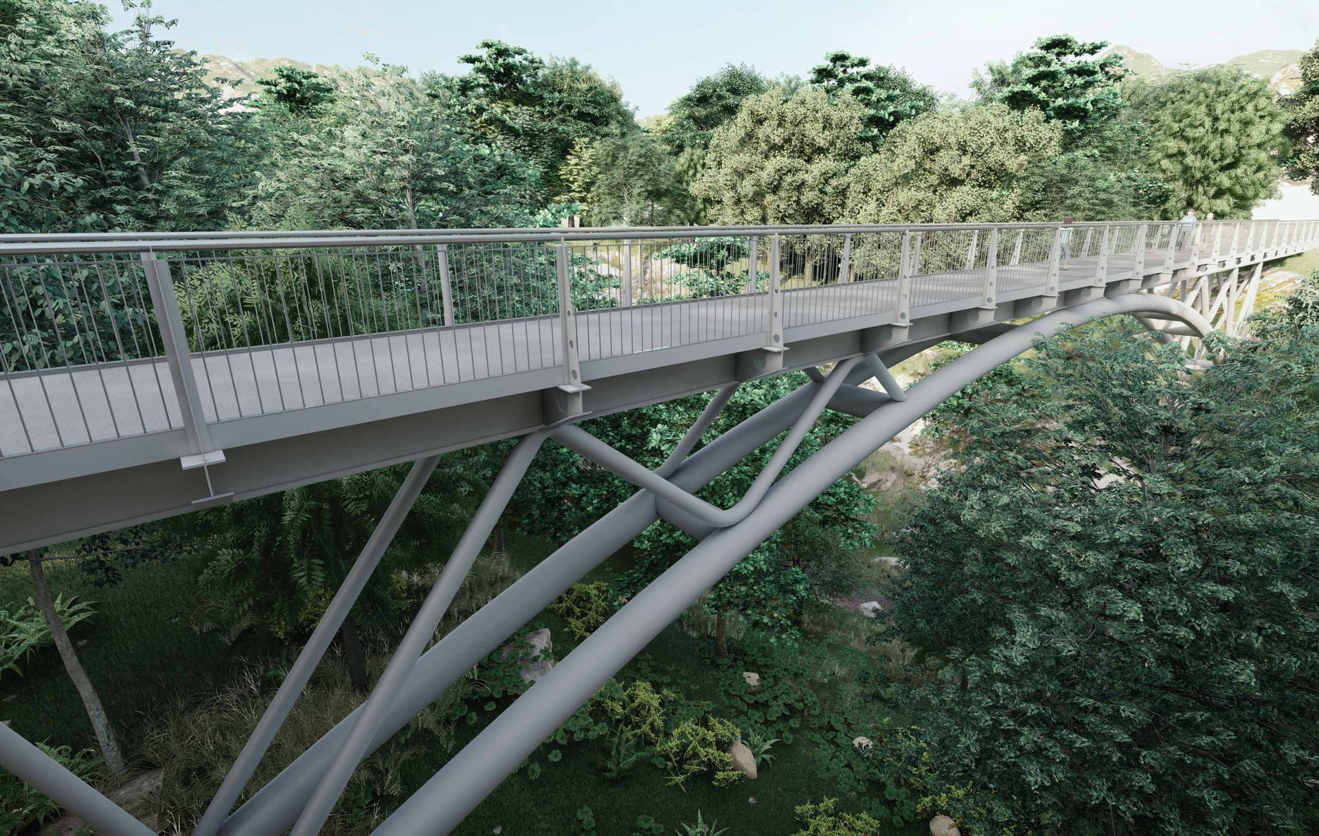 Passarelle Morbio Vacallo - Chiesa & Partners SA