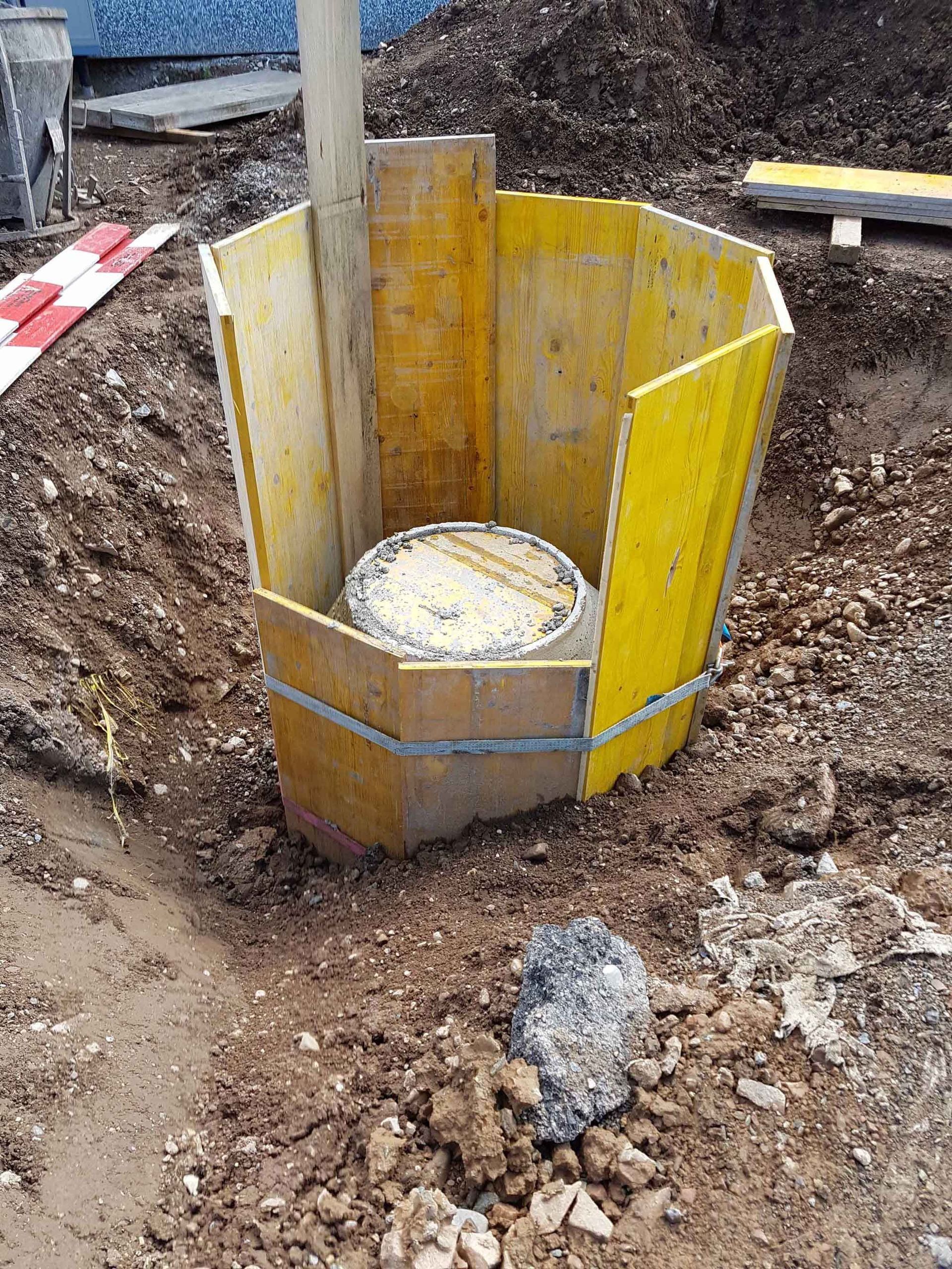 Sottostruttura stradale Via Baragge - Stabio