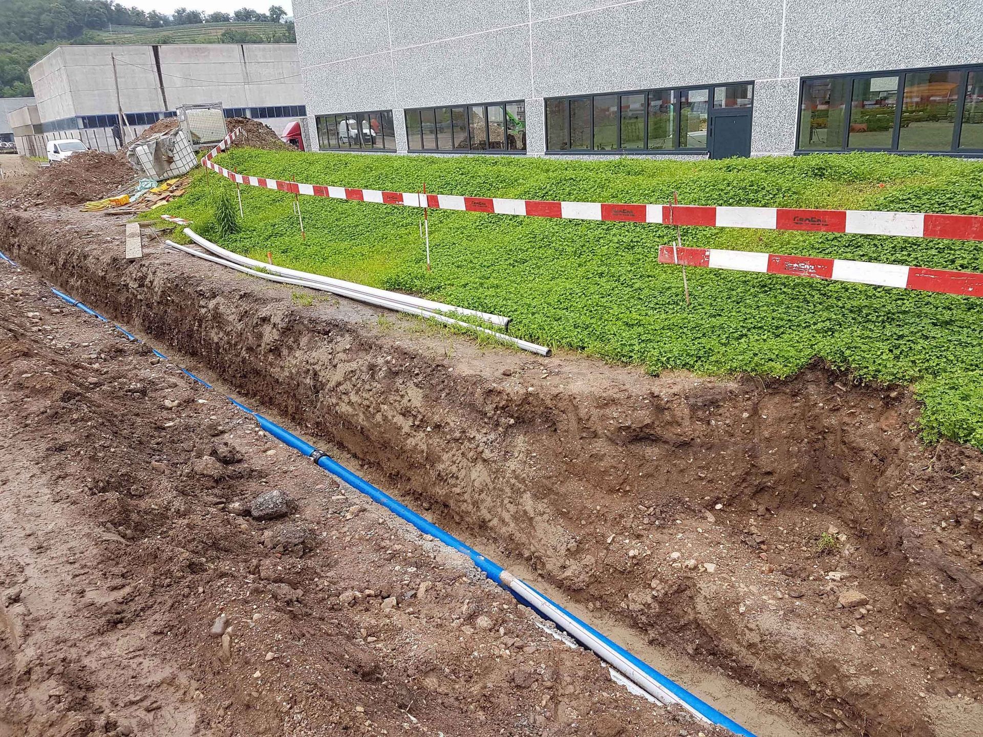 Sottostruttura stradale Via Baragge - Stabio